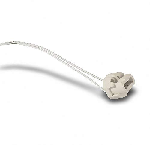 Mextronic Lampensockel G9 50 Stück HAL-SOCKEL G9 - Halogen-Fassung G9 VDE Hochvolt Keramik 190-230V