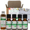 VOSHUILES - Kit Sport - 4 Huiles Essentielles + 1 Végétale Bio - 100% Pure et Naturelle - HEBBD, Ecocert - Eucalyptus Citronné, Gaulthérie, Menthe Poivrée, Romarin à Camphre, Nigelle - 4x10ml, 1x50ml