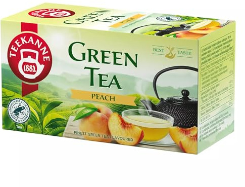 Teekanne Green Tea Peach 20 Teebeutel