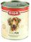 DIBO PUR IDEAL - Rind & Geflügel, 800g-Dose, Hundefutter, Nassfutterohne Konservierungsstoffe, Reine Fleischdosen aus frischem und natürlichem Fleisch Qualität