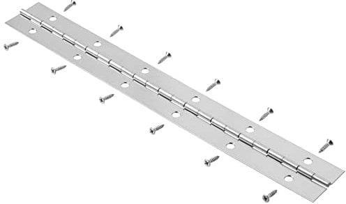 National Hardware N266-932 Continuous Hinge, Stainless Steel, 1-1/2 x 12