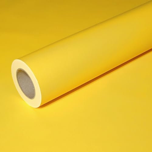 JUNOPAX Geschenkpapier 50m x 1,00m sonnen-gelb
