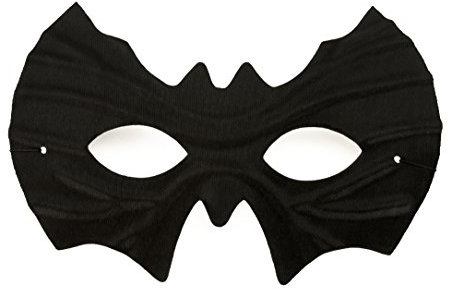 Oblique Unique® Fledermaus Maske in Schwarz