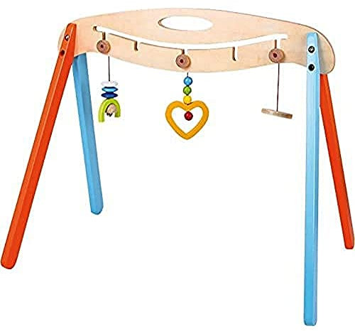 small foot Spielbogen, Babyspielzeug, aus Holz, inkl. Schiebespiel, ab 2 Monaten. Art-Nr. 4757