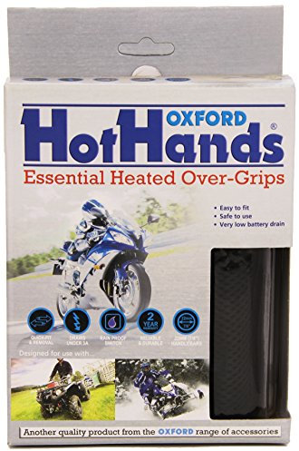 Oxford Heizmanschetten Heizgriffstulpen Universal, Medium, Schwarz