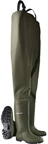 Dunlop 388VP WAADBROEK 46, Stivali di Gomma Uomo^Donna, Verde (groen), 40