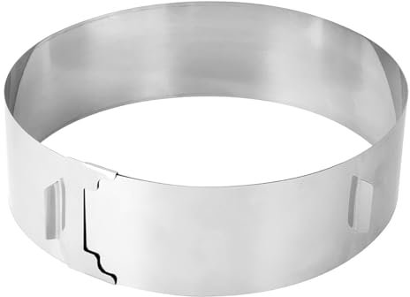 Zenker 7708 Tortenring mit 2 Griffen, patisserie, Silver