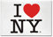 I Love New York Jumbo Magnet, New York Magnets, NYC Souvenirs, Fridge Magnets, NY Magnet