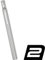 ERGOTEC Seat Post 26,0 x 300 cm, Kerze CNC Aluminium Silber