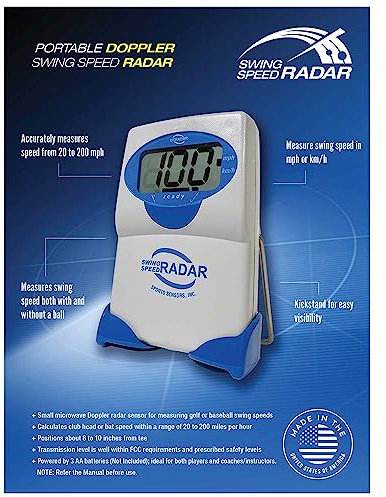 Sports Sensors, Inc Sensore Radar Sportivo di velocità dello Swing