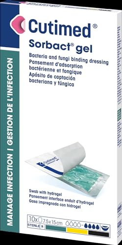 Cutimed Sorbact Hydrogel Dressing, 15 x 7.5 cm
