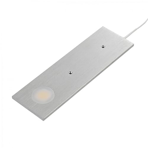 Leyton Lighting Targa Ultra-thin LED Under cupboard light (aluminium, warm white, DRIVER REQUIRED)