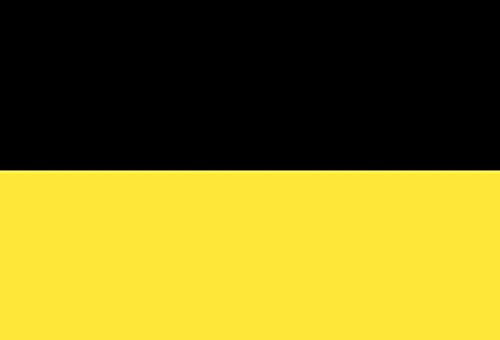 U24 Drapeau Munich Noir/Jaune 90 x 150 cm