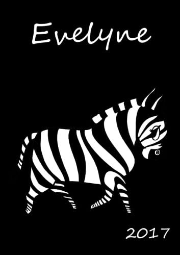 personalisierter Kalender 2017 Evelyne: DIN A5 - eine Woche pro Doppelseite