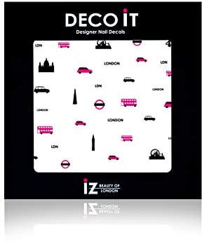 London Nail Decals/Stickers by iZ Beauty LDN