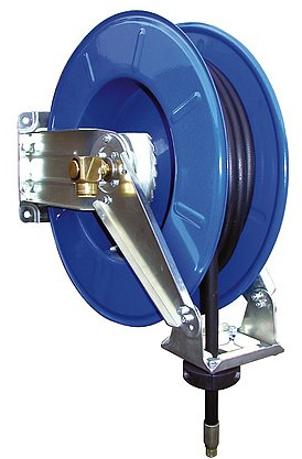 Planeta G40041 Schlauchaufroller, TYP L-820-154, Anschluss 1/2 Zoll, Schlauch Nennweite DN 12, Länge 15 m, Druck maximal bar 20, Luft und Wasser