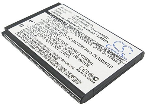 UK Battery Batterie Li-ion pour Samsung GT-E1190 3,7 V 650 mAh