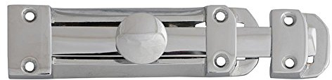 Forge 150mm Door Bolt Heavy with Chrome Finish