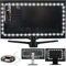 Luminoodle Bias Lighting, Backlight Kit for Monitors up to 23 - USB LED Light Strip - Computer Monitor Backlight - True White Adhesive Strip - White - Small (<23 TV)