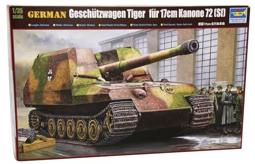 Trumpeter 00378 Modellbausatz German Geschützwagen Tiger