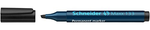 Schneider Maxx 133 Permanent-Marker (Strichstärke: 1-4 mm, nachfüllbar) schwarz