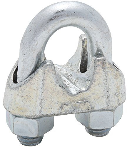 National Hardware N248–328 3230 Draht Kabel Klemme in Zink versilbert, 1/5,1 cm