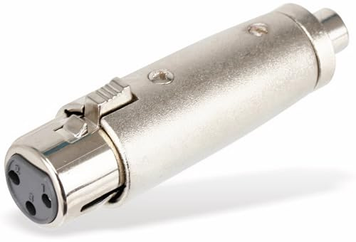 Cavo adattatore XLR femmina/RCA femmina