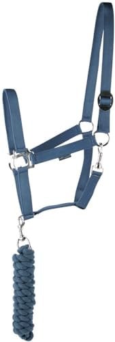 Harry's Horse Halfterset Initial, Farbe:Navy, Größe:Pony