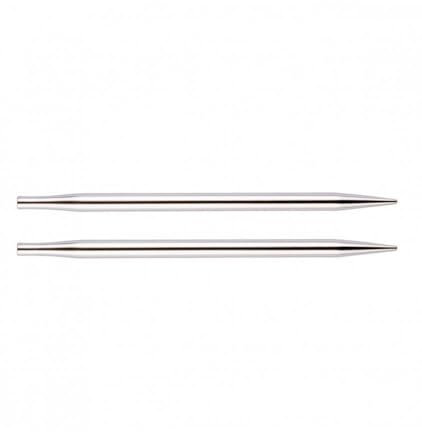 KnitPro Nova Nickel-Plated Brass Needle Tips (Circular Needle Not Included), 4,0mm (10402)