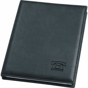 Veloflex Telefonringbuch Exquisit 225x183x285mm schwarz