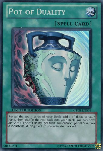 Yugioh PROMO Pot of Duality super rare CT08 [Toy]