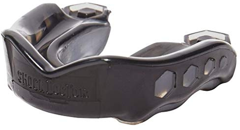 Shock Doctor Gel Max Mouth Guard, black, Adult