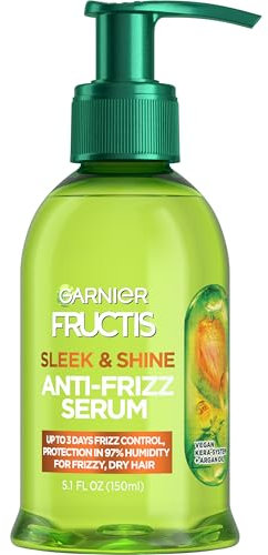 Garnier Hair Care Fructis Sleek & Shine Anti-frizz Serum, 5.1 Fluid Ounce