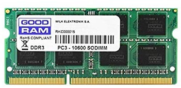 Goodram gr1600s3.V64l11/8G.–.Memoria RAM SO-DIMM DDR3L 8.GB (GR1600S3V64L11/8G)