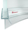 STEIGNER Duschdichtung, 160cm, Glasstärke 6/7/ 8 mm, Vorgebogene PVC Ersatzdichtung für Runddusche, UK03