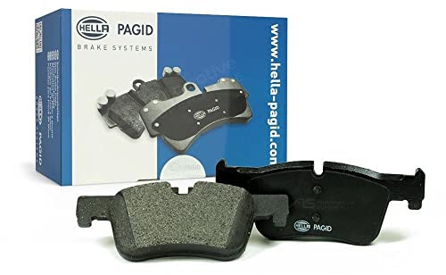 HELLA 8DB 355 014-471 Bremsbeläge - inkl. Warnkontakt - T1832 | Kompatibel mit: FIAT 500, 500 C, FORD KA