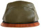 Cap olivgrün mit edlem Holzschild Made in Germany - Basecap für Damen & Herren - Sehr leichte & bequeme Kappe - One size fits all Snapback - Cappy wasserabweisend