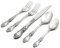 Oneida 2285045B Wordsworth - Set di posate per uso quotidiano, in acciaio INOX 18/0, 45 pezzi, colore: Argento