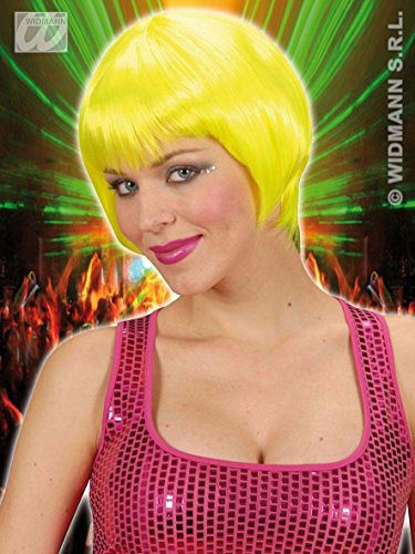 Widmann R0866 Peruecke Rave Neongelb Unisex