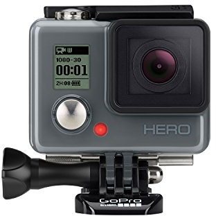 GoPro Hero - Videocámara Deportiva (5 MP, Sumergible hasta 40 m)