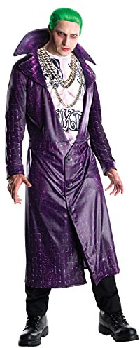RUBIE'S Suicide Squad Officiel - Déguisement Le Joker Adulte Homme - Taille Unique - Costume Veste avec Chemise - Pour Halloween, Carnaval - Idée Cadeau Noël