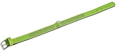 Karlie Halsband Vintage Strass L: 55 cm B: 30 mm grün dreireihig