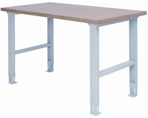 Reihen - Werkbank höhenverstellbar 1500 x 750 x 859-1059 mm, Metall, Traglast 250 kg, Made in Germany