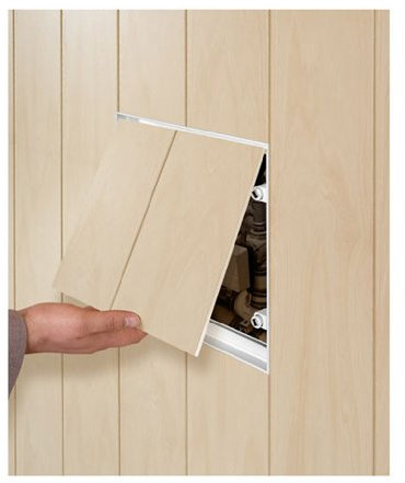 Armar Trading LTD Magnetic Access Panel 200mm x 250mm Tile Control Hatch Bath Tiled Inspection Door Bathroom Kitchen Service Point Caches Locks MPCV5