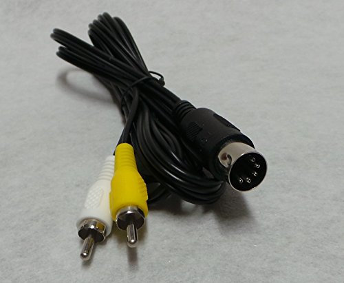 SM-PC®, 1,8m AV Kabel für Sega Genesis 1, Mega Drive 1#a64