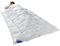 Böhmerwald Decke Kassettenbett Climakomfort weiß 155 x 220 cm