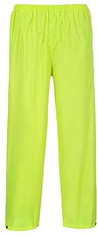 Portwest Klassische Regenhose für Erwachsene, Größe: 5XL, Farbe: Gelb, S441YER5XL