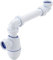 Nicoll 91040 Siphon lavabo Tubulure Arriere bmt02 0202135, Blanc