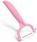 Kyocera 150890 Pelapatate a Y in ceramica, plastica, rosa