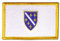 Aufnäher Patch Flagge Bosnien alt 1992-1998 - 8 x 6 cm